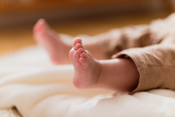 赤ちゃんの足