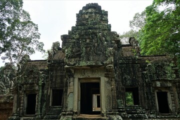 Fototapeta na wymiar Thommanon temple in Angkor Wat, Siem Reap, Cambodia
