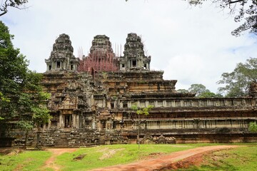 Fototapeta na wymiar Ta Keo Temple in Angkor Wat, Siem Reap, Cambodia