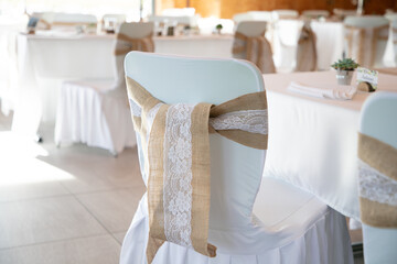 Détails lors d'un mariage