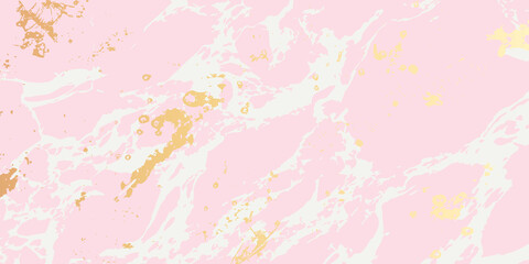 Fototapeta na wymiar Marble with golden texture background. Vector illustration