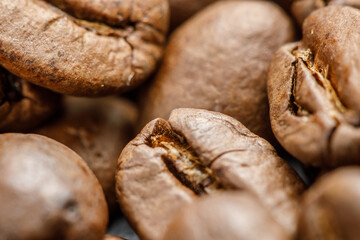 coffee beans macro