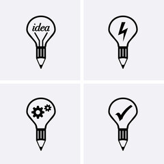 Light bulb Icon.