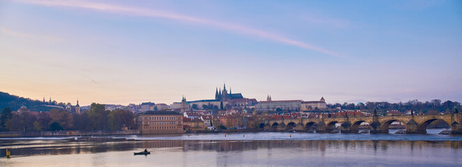 Prague Castle panorama, Prague, Czech Republic