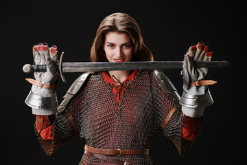 courageous female knight