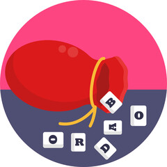 scrabble tile letters