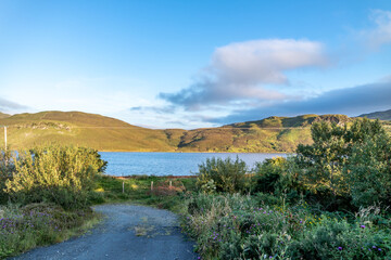 This is Lough Finn in Fintown in Donegal Ireland