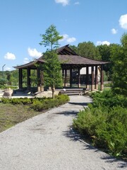 gazebo in the park