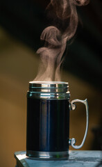 
Cup of morning coffee.