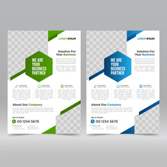 Corporate Poster, Flyer Design Template