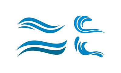 Naklejka premium water set package template