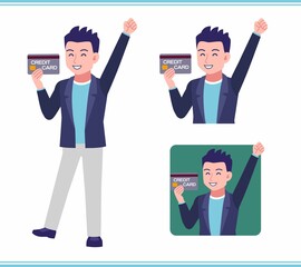 Young man in a jacket