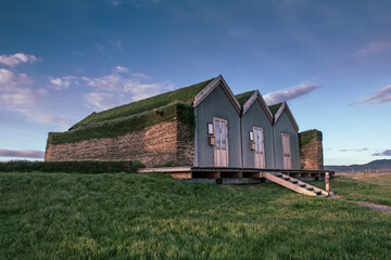 Icelandic turf houses