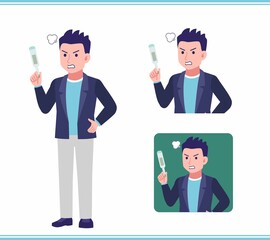 Young man in a jacket