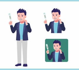 Young man in a jacket