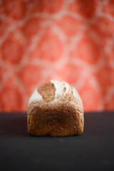 Baking homemade sesame bread is aromatic.
