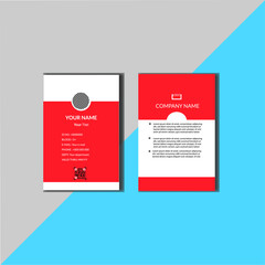 corporate business Id card design 