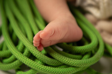 Détails d'un bébé