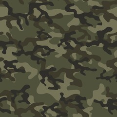 camouflage military pattern liquid elements for printing clothes and fabrics © keni