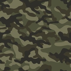 Fototapeta premium military camouflage seamless print