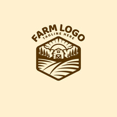 Obraz premium farm 20 Logo Template