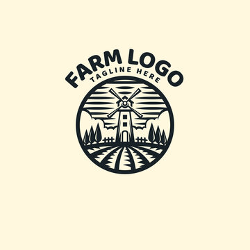 farm 14 Logo Template