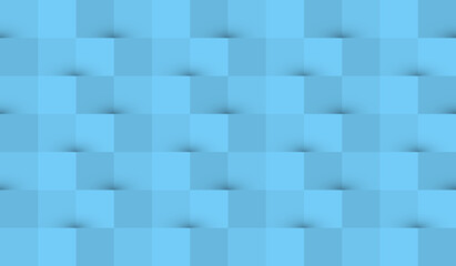 Abstract paper background with and shadows in light blue colors