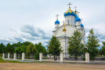 Ancient Orthodox Church of the Holy Trinity in the village of Krasnoye