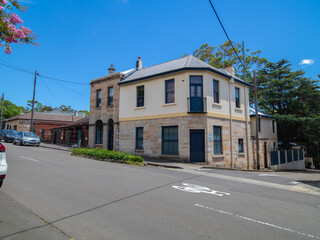 Fototapeta na wymiar Suburban house in Sydney NSW Australia 