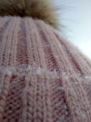 knitted wool texture