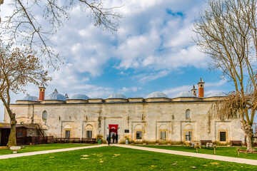 Health Museum in Bayezid Complex view in Edirne City of Turkey