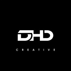 DHD Letter Initial Logo Design Template Vector Illustration	
