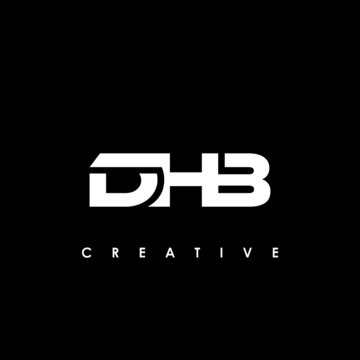 DHB Letter Initial Logo Design Template Vector Illustration	
