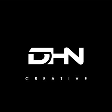 DHN Letter Initial Logo Design Template Vector Illustration	
