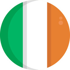 National Flag Icon. Vector. Illustration.