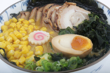 typical japan soup known as ramen
