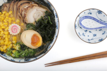 typical japan soup known as ramen