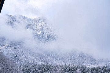 winter mountain landscape