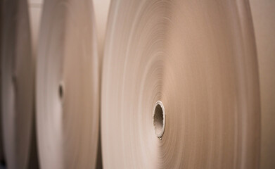 Paper reels for industry