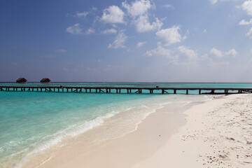 The scenery of Maldives