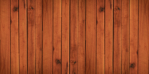 Brown wood texture background with beautiful natural pattern is used for background or design. Dark wood wall background
