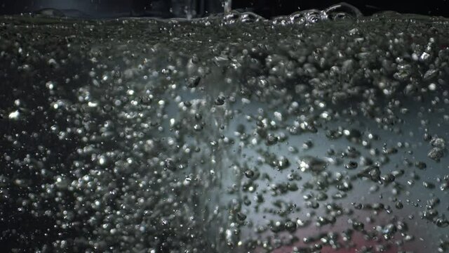 bubbles, water, glass, art, coock, cooking