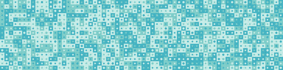 Abstract Geometric Pattern generative computational art illustration