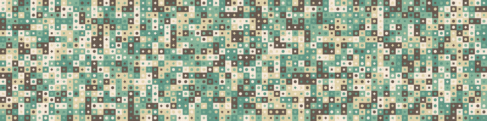 Abstract Geometric Pattern generative computational art illustration
