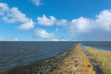  Landscape at the mouth of the Weser by Fedderwardersiel