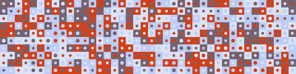 Abstract Geometric Pattern generative computational art illustration