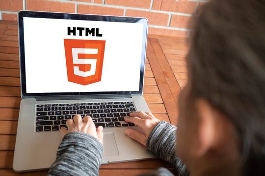 html 5 logo editorial illustrative