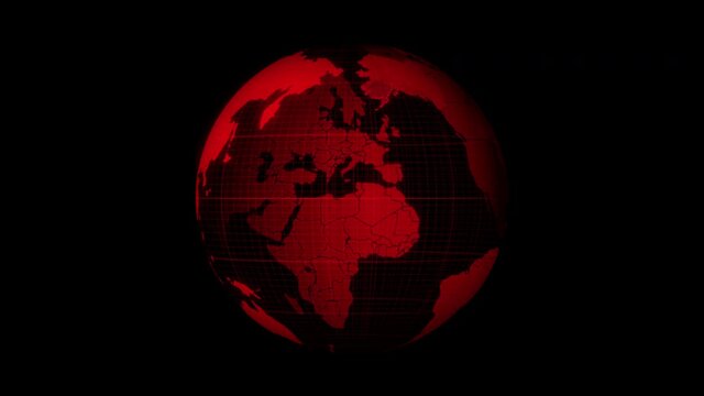 world map corona virus pandemic animation