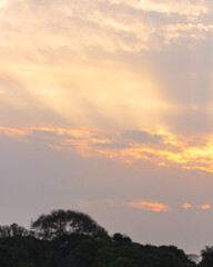 
SUNSET LIGHTS COLORS WHITE YELLOW