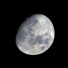 Obraz premium Full Moon Against A Black Sky